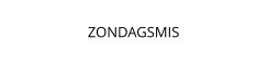 ZONDAGSMIS